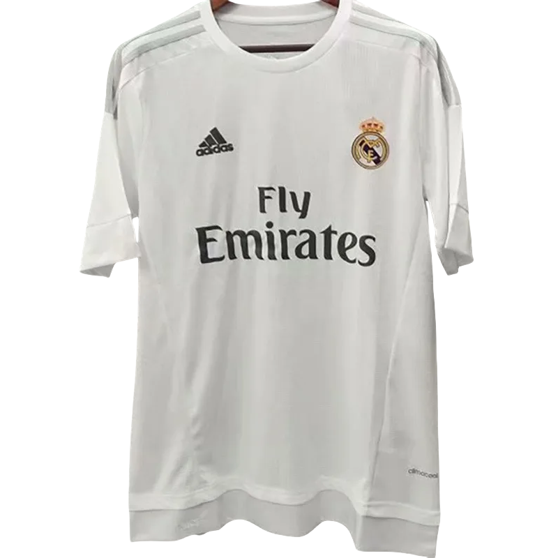 2015-2016  Real Madrid Home Retro Soccer Jersey