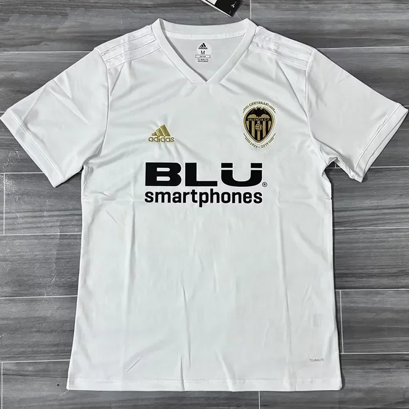 2018-2019 Valencia Home Retro Soccer Jersey