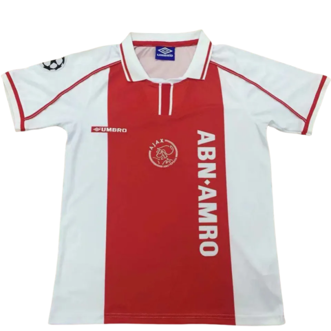 1998 Ajax Home Retro Soccer Jersey