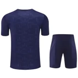 25-26 Mens Barcelona Royal blue Training Short Suit