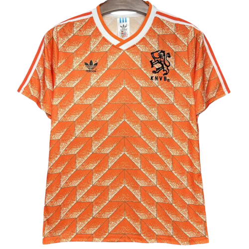1988 Netherlands Home Retro Soccer Jersey