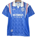 1996-1997 Rangers Home Retro Soccer Jersey