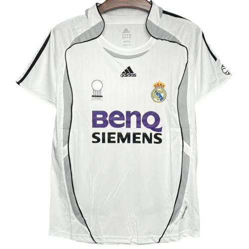 2006-2007  Real Madrid  Home Retro Soccer Jersey