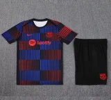 25-26 Mens  Barcelona Red blue Training Short Suit