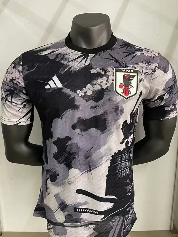 25-26 Japan Grey Black Special Edition Player Version Soccer Jersey
