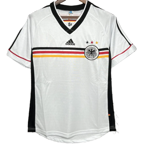 1998 Germany Home Retro Soccer Jersey