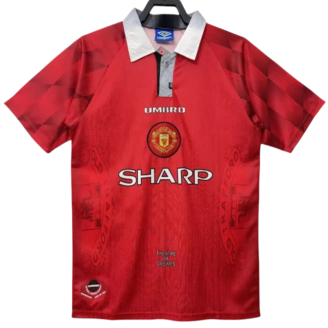 1996-1997 Man Utd Home Retro Soccer Jersey
