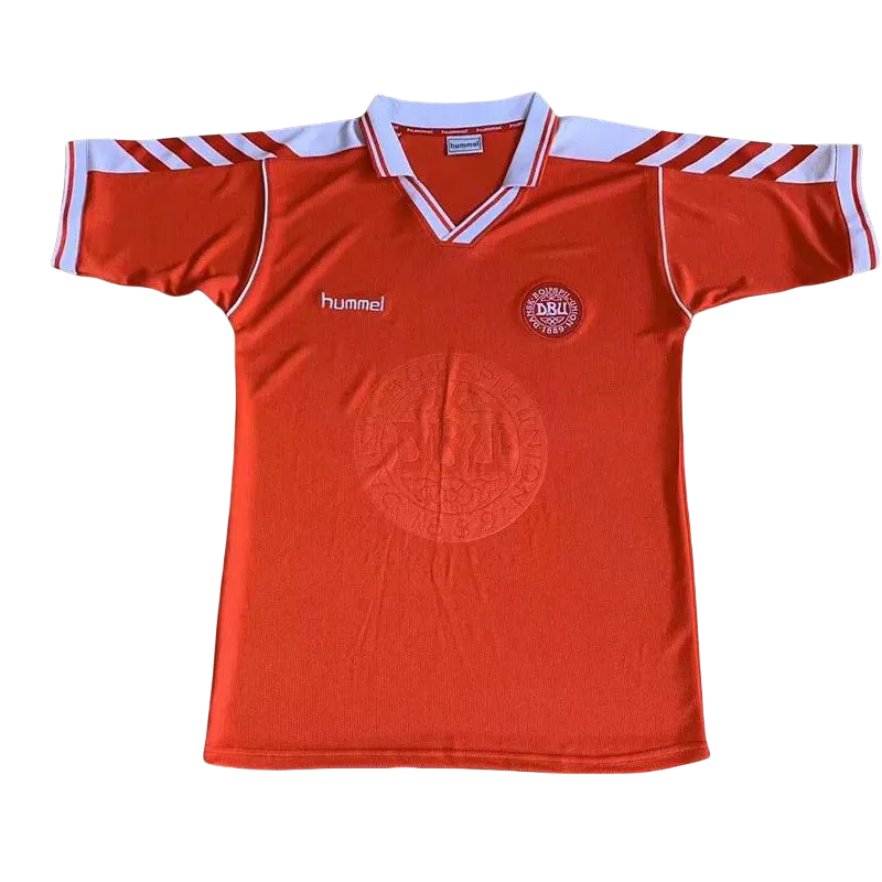 1998 Denmark Home Retro Soccer Jersey