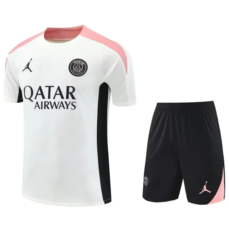 25-26 PSG White Training Short Suit