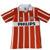 1990 PSV Home Retro Red Soccer Jersey