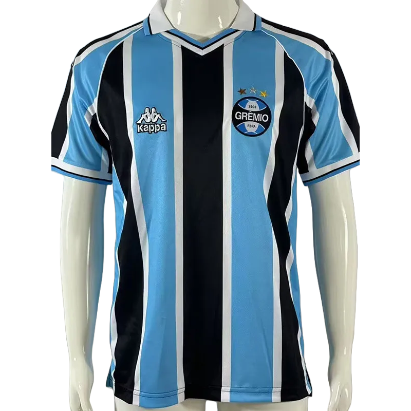 2000-2001 Gremio Home Retro Soccer Jersey