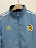 24-25 Scotland Grey & Light blue Double Sided Windbreaker