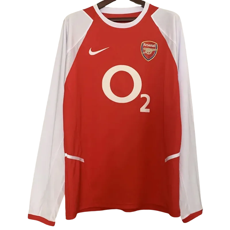 2003-2004 ARS Home Long Sleeve Retro Soccer Jersey