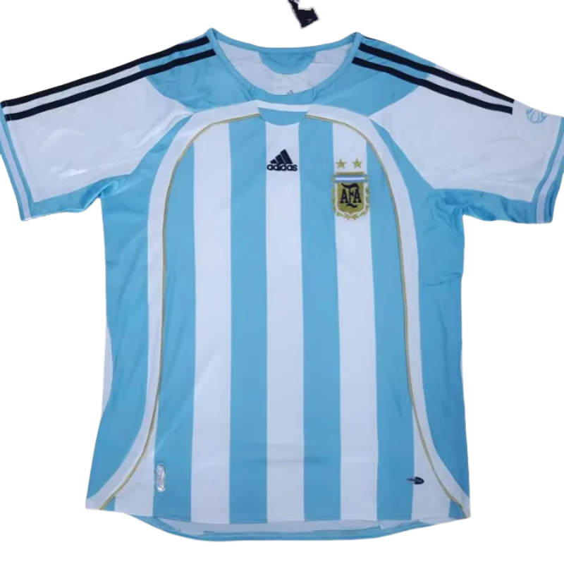 2006 Argentina Home Retro Retro Soccer Jersey