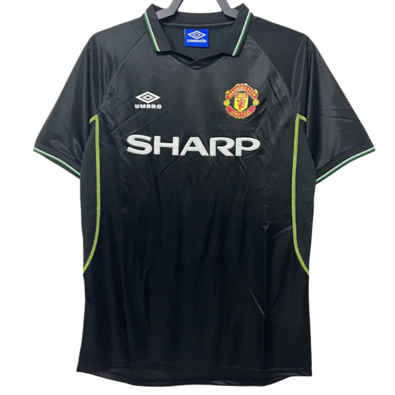 1998-1999 Man Utd Away Retro Soccer Jersey