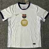 24-25 Mens Barcelona White Special Edition Fans Training Shirts
