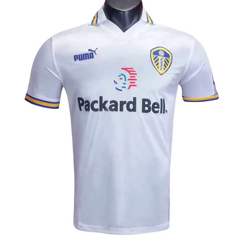1998-1999 Leeds United Home Retro Soccer Jersey