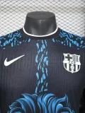24-25 Mens  Barcelona  Blue Black Special Edition Player Version Training Shirts