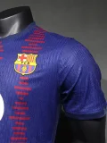 24-25 Mens Barcelona Red Blue Special Edition Palyer Version Training Shirts