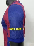 25-26 Mens Barcelona  Red Blue Special Edition Player Version Soccer Jersey