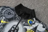 24-25 Brazil Black Jacket Tracksuit