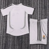 2006-2007  Real Madrid Home Kids Retro Soccer Jersey