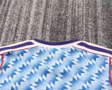 1990-1992 Man Utd Away Kids Retro Soccer Jersey