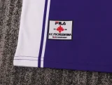 1999-2000 Fiorentina Home Kids Retro Soccer Jersey