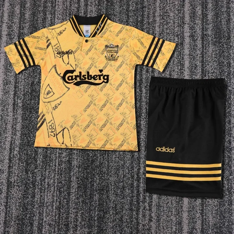 1994-1996 LIV Away Kids Retro Soccer Jersey