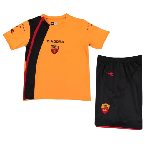 2005-2006 Roma Home Kids Retro Soccer Jersey