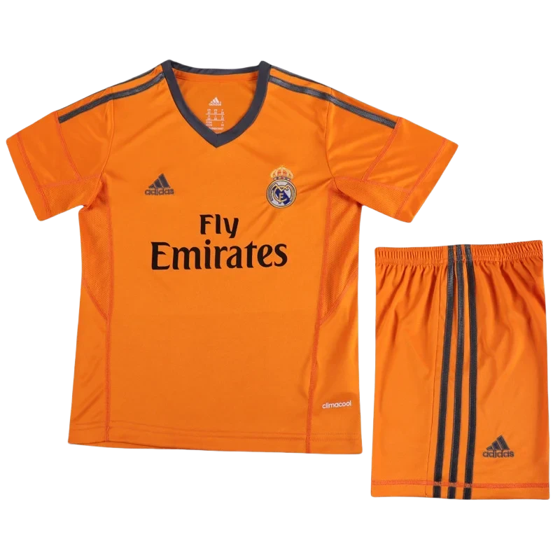 2013-2014 Mens Real Madrid Third Kids Retro Soccer Jersey