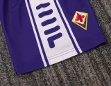 1999-2000 Fiorentina Home Kids Retro Soccer Jersey