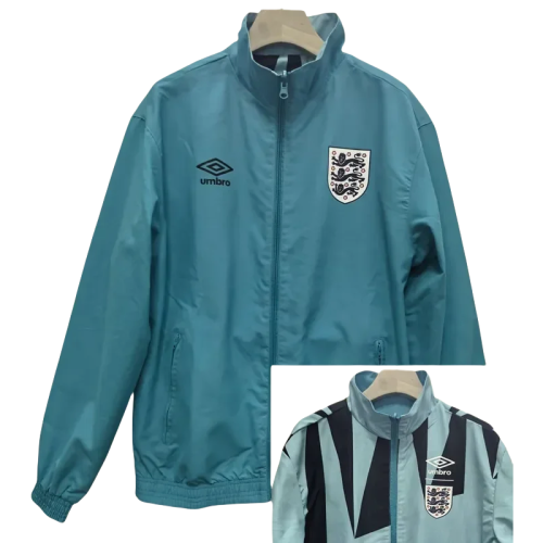 24-25 England Blue Double Sided Windbreaker