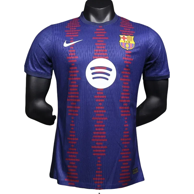 24-25 Mens Barcelona Red Blue Special Edition Palyer Version Training Shirts