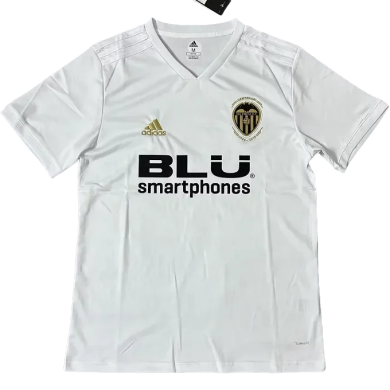 2018-2019 Valencia Home Retro Soccer Jersey