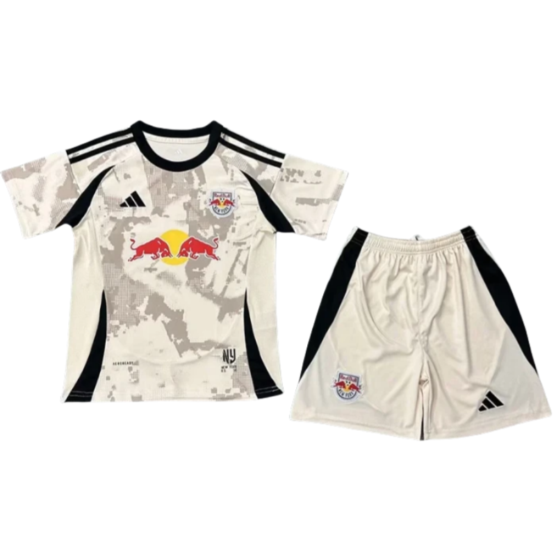 25-26 New York Red Away Kids Soccer Jersey