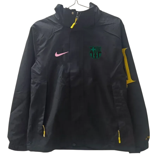 24-25 Mens  Barcelona  Black Windbreaker