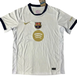 24-25 Mens Barcelona White Special Edition Fans Training Shirts