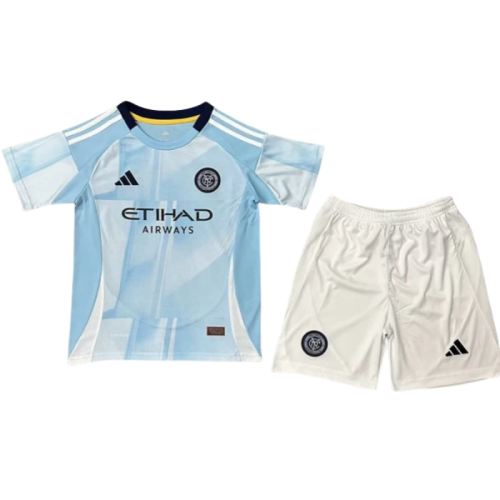25-26 New York City Home Kids Soccer Jersey
