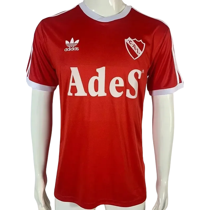 1994-1995 CA Independiente Red Retro Soccer Jersey