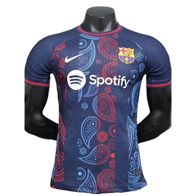 24-25 Mens Barcelona Royal blue Special Edition Palyer Version Training Shirts