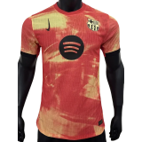 24-25 Mens  Barcelona  Pink Yellow Special Edition Player Version Training shirts