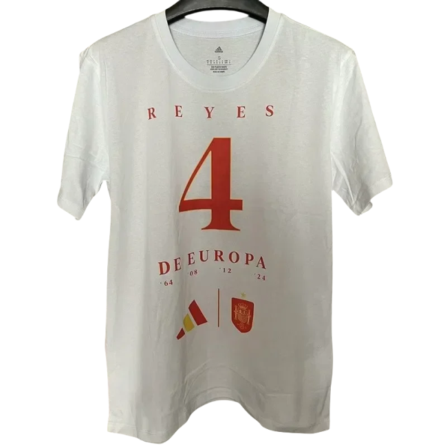 24-25 Spain White High Quality Casual T-Shirt