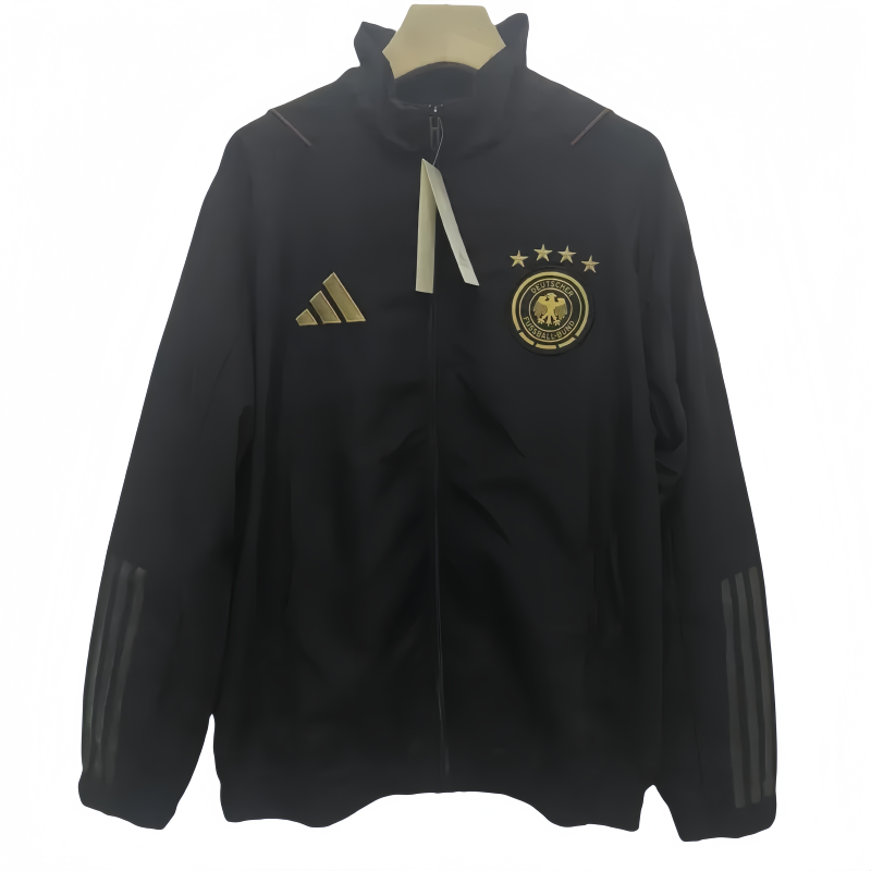 25-26 Germany Black Windbreaker