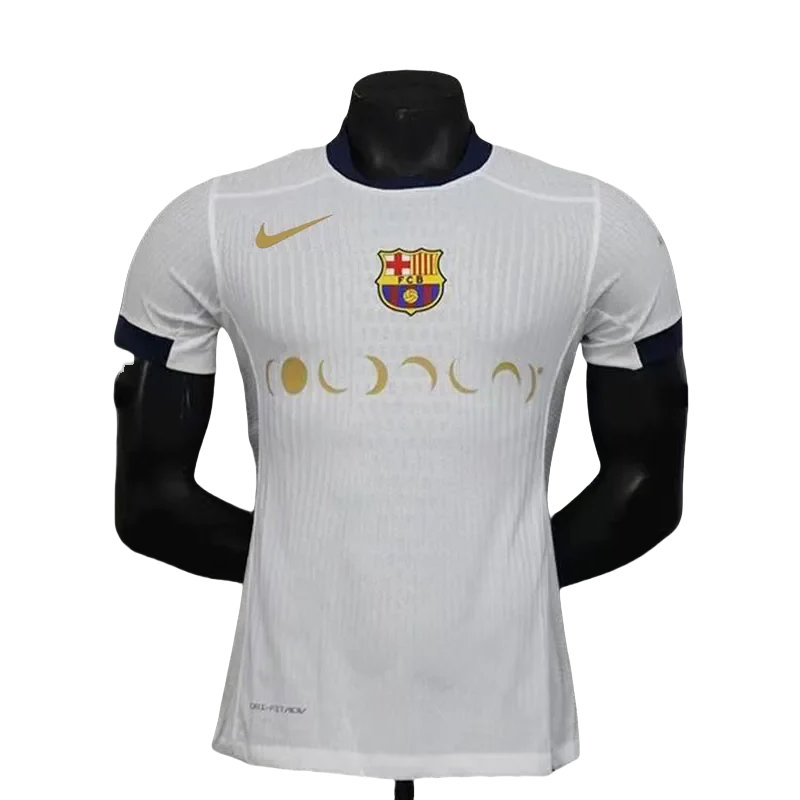 24-25 Mens  Barcelona White Special Edition Player Version Training Shirts