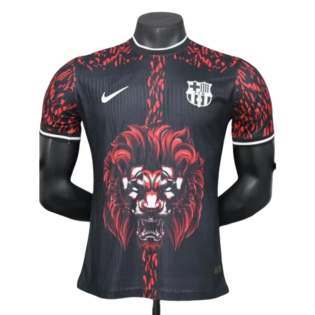 24-25 Mens  Barcelona  Blue Black Special Edition Player Version Training Shirts