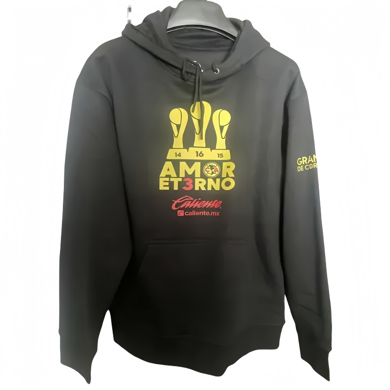 24-25 Club America Champion Black Hoody