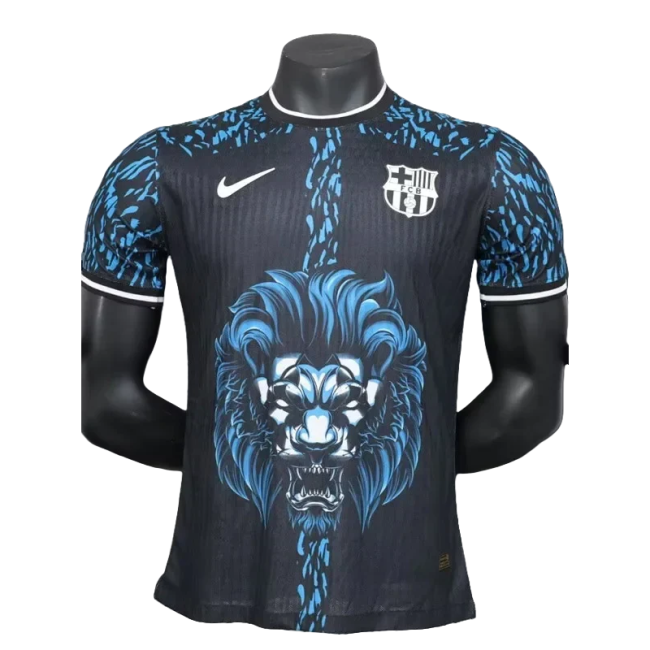 24-25 Mens  Barcelona  Blue Black Special Edition Player Version Training Shirts