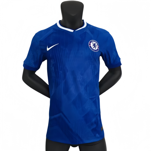 2024/25  Mens Chelsea home Player Edition blue  Soccer Jersey