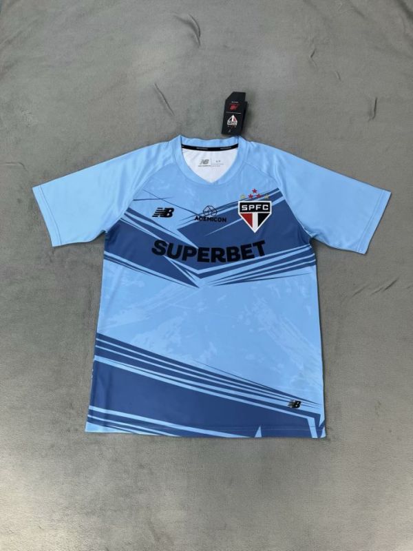 25-26 Sao Paulo Light Blue Fans Soccer Jersey